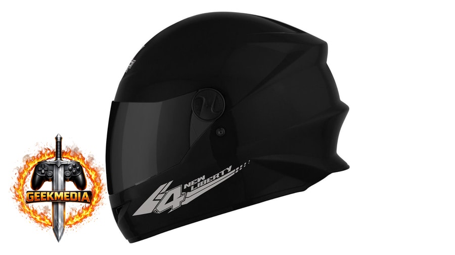 Capacete Pro Tork New Liberty Four Com Viseira Fumê