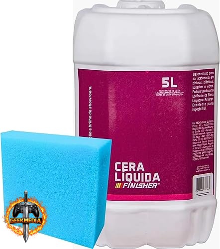 Cera De Carnaúba Líquida Automotiva Finisher 5 Litros