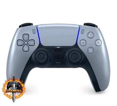 Controle Sony PlayStation DualSense Sem Fio Sterling Silver PS5