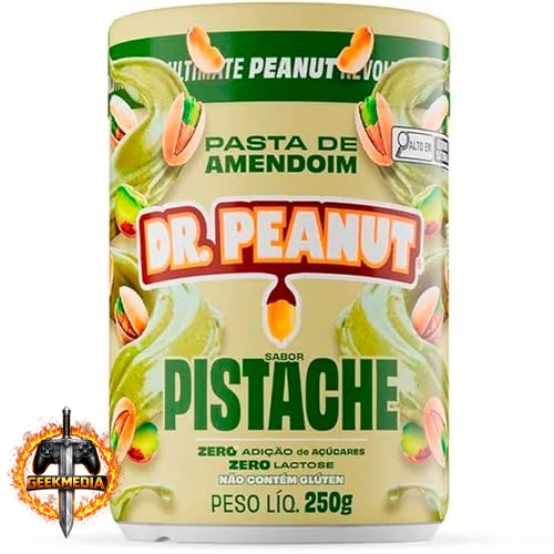 Dr. Peanut Pasta de Amendoim Sabor Pistache 250g