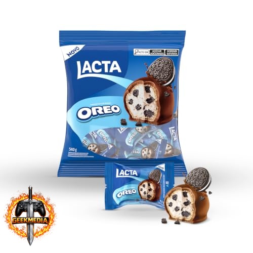 Lacta Oreo Wafer Recheado Sabor Chocolate Pacote 540g
