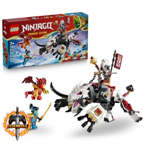 LEGO Ninjago Zilvar e Grimtak, o Dragão Feral 71863