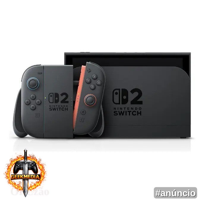 Console Nintendo Switch 2 Cinza 256GB Modelo Nacional