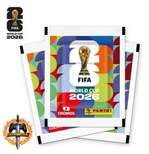 Kit 100 Envelopes Copa Do Mundo FIFA 2026 (700 Cromos)