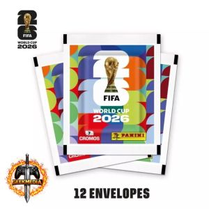 Blister Copa do Mundo 2026 - 12 Envelopes (84 Figurinhas)