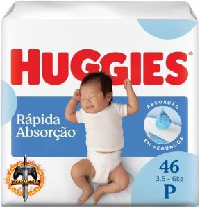 Huggies Tripla Proteção P - 46 fraldas