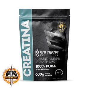 Creatina Monohidratada 600g 100% Pura