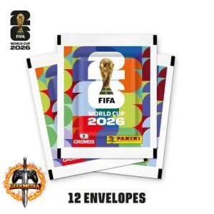 Blister 12 Pacotes Figurinhas Copa do Mundo FIFA 2026