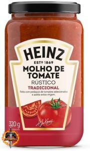 6x Heinz Molho de Tomate Rústico Tradicional