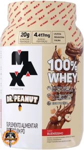 Max Titanium 100% Whey 900g Dr. Peanut