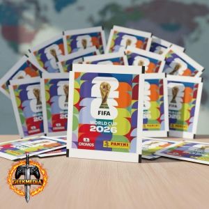 Panini Copa Do Mundo 2026 - Kit 140 Figurinhas  20 Envelopes