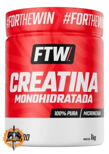 Creatina Monohidratada 100% Pura Pote 1kg - FTW