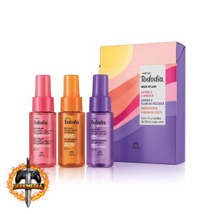Natura Tododia Body Splash Miniaturas Verão - 3 Unidades