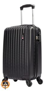 Mala De Bordo 10kg Pequena Londres Swiss Move Preto