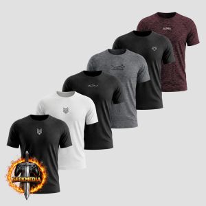 Kit 6 Camisetas Alpha Co