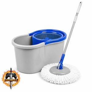 Mop Giratório 360 com Balde Centrífuga 8L