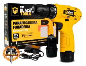 Parafusadeira Furadeira The Black Tools TB12A