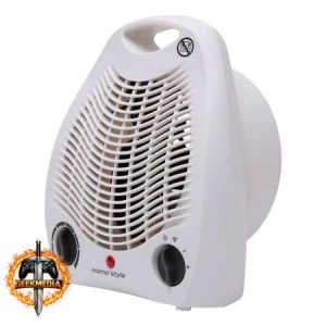 Aquecedor de Ambiente Portátil a Ar Ventilador Quente Branco 3 em 1 2000W AQ01 - Mimo Style