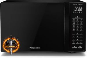 Panasonic Microondas Dupla Refeição 34L Black Glass