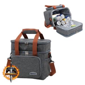 Bolsa Térmica Duas Camadas Grande Capacidade
