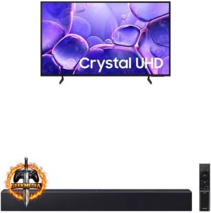 Samsung Smart TV 55" Crystal UHD 4K U8600F  Soundbar HW-B400F