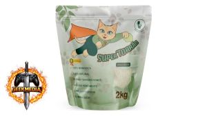 Super Torrão Areia Higiênica Sanitária Natural para Gatos