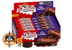 Chocolate Baton Chocostick Triplo Chocolate 26g - 12 Unidades