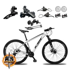 Bicicleta Aro 29 Ksw Xlt 21 Marchas Shimano Freios a Disco