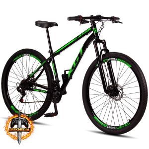 Bicicleta Aro 29 Kgt Shift Aço Carbono Freios a Disco 21 Marchas Suspensão Diant