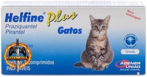 Helfine Plus Gatos 2 Comprimidos