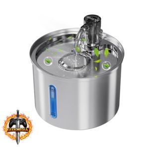 Bebedouro para Gatos 3L Inox