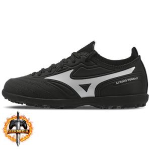 Chuteira Mizuno Regent AS JR - Preto - Tamanho 35