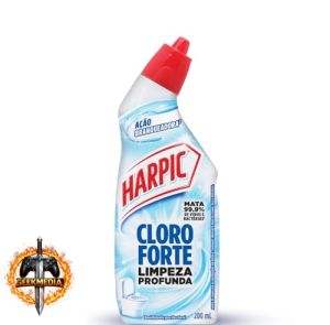 Harpic Cloro Forte Desinfetante e Desodorizador Sanitário 200ml