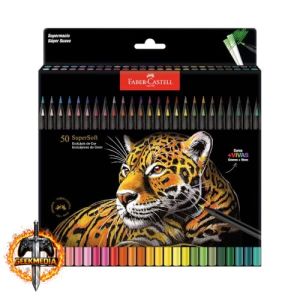Faber-Castell Lápis De Cor Supersoft 50 Cores