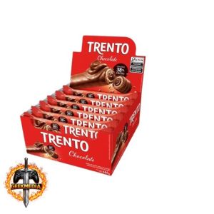 Chocolate Trento 38% Cacau - Pacote com 16 Unidades de 29g