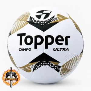 Bola de Futebol de Campo Topper Ultra Dupla Colagem Oficial