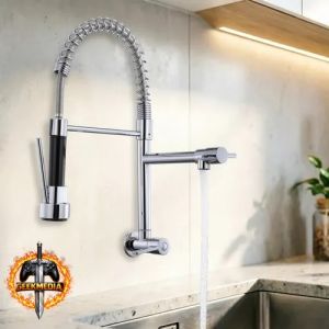 Torneira Gourmet Cozinha Monocomando Bico Móvel