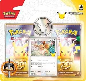 Pokémon TCG Blister Duplo 30 Anos com Moeda