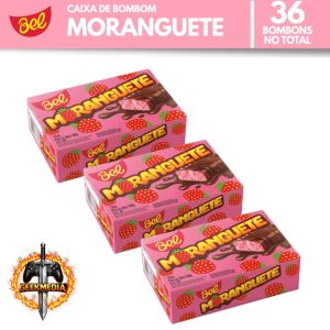 Kit 3 Caixas Bombom Moranguete Bel Sabor