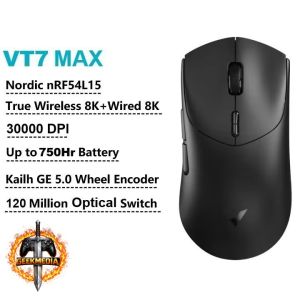 Mouse Gamer Rapoo VT7 MAX 2.4GHz 8K PAW3950 30000 DPI