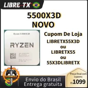 Processador AMD Ryzen 5 5500X3D