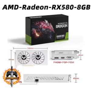 Placa de Vídeo AMD Radeon RX 580 8GB (Usada)