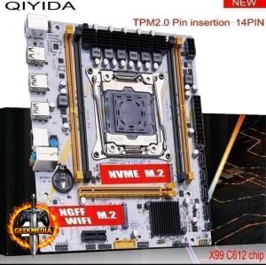 Placa-mãe Qiyida X99 K9S com suporte TPM 2.0