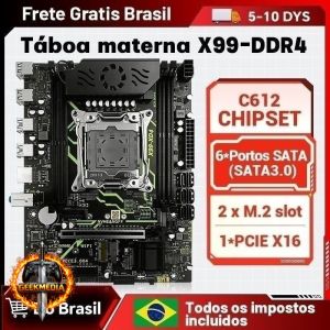 Placa Mãe X99 XD4 Chipset C612 Quad Channel