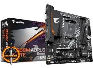 Placa-Mãe Gigabyte B550M Aorus Elite AM4 DDR4