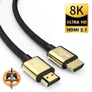 Cabo HDMI 2.1 Moshou 8K 48Gbps 3 Metros