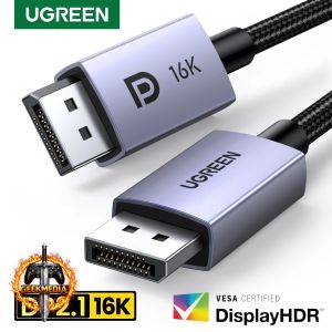 Cabo DisplayPort 2.1 UGREEN 8K 80Gbps 3m