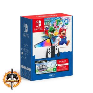 Console Nintendo Switch OLED  Super Mario Bros  3 Meses NSO