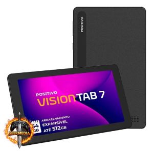Tablet Positivo Vision TAB 7 64GB 3GB RAM Android 14